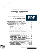 DECLARACIÓN DEL COMITE DE PRINCIPIOS DE CONTABILIDADAD - PCGA - Declaracion No. 1 - 1976