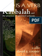 God Is A Verb - Kabbalah and The Practice of Mystical Judaism