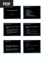 Metodologia Da Pesquisa Em Engenharia de Producao II