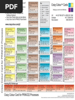 Crazy Colour Card For PRINCE2 Processes