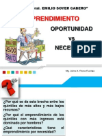 Oportunidad Vs Necesidad