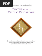 Cifras 2012 Semana Santa Triduo Pascal