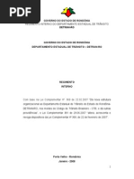 Regimento Interno DETRAN_RO