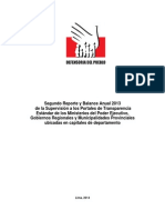 Segundo Reporte y Balance Anual 2013 PDF