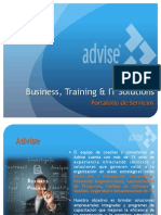 Portafolio de Servicios Advise 2014