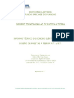 Informe Tecnico Mallas de Puesta A Tierra Fundo San Jose de Puangue