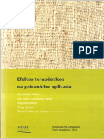 Tania C. Dos Santos (Org.) - Efeitos Terapêuticos Na Psicanálise Aplicada.pdf