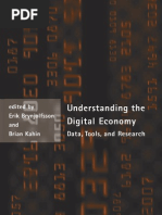 Brynjolfsson, Erik & Brian Kahin (Eds.) (2000). Understanding the Digital Economy - Data, Tools, And Research. Cambridge, MA, MIT Press