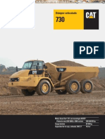 Catalogo Dumper Articulado Camion 730 Caterpillar