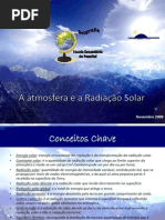 A atmosfera e a Radiação Solar