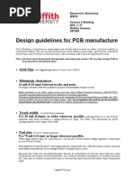 EWS Design Guidelines For PCB Manufacture May 2012