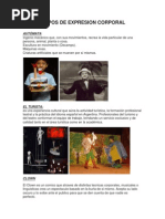 Download 7 Tipos de Expresion Corporal by luisfelic SN226293382 doc pdf