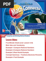 Download Lesson 49 - Comparing and Ordering Rational Numbers by ehystad SN22630199 doc pdf