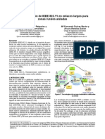 Implementación de IEEE 802.11 en Enlaces Largos Para Zonas Rurales Aisladas