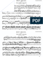 Huit pieces, op.60 No6 "Tema Variato" piano sheet music