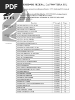 Lista Inscritos ps2012 | PDF | Clubes esportivos | Registros e ...