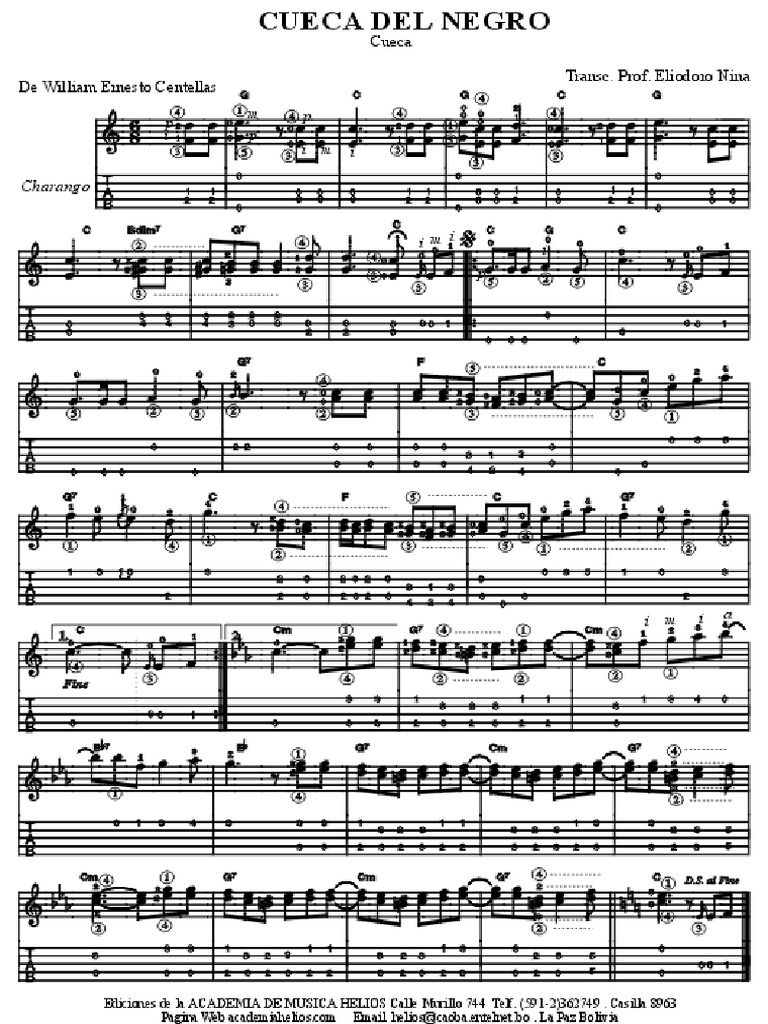 Partituras Para Charango Entretenimiento General