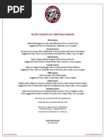Download Seven Courses of Christmas Menu by Napa Valley Wine Train SN22631261 doc pdf