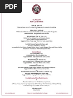 Download Silverado a La Carte Lunch Menu by Napa Valley Wine Train SN22631264 doc pdf