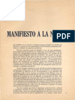 Madero Manifiesto Anti-reeleccionista