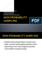 Non Probability Sampling