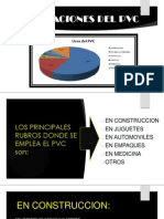 Aplicaciones Del Pvc