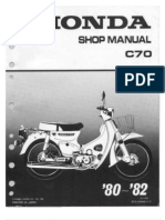 Honda Manual Shop C-70