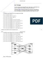 Configuring BGP Peer Groups