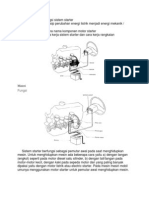 Menjelaskan Fungsi Sistem Starter