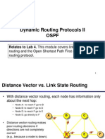 Dynamic Routing Protocols II Ospf: Relates To Lab 4. This Module Covers Link State