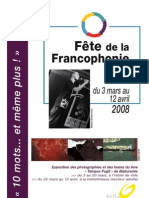 Programme Francophonie à Oullins