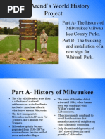 Matt Arend’s World History Project 3