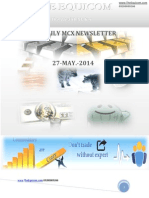 Daily MCX Newsletter 27 May 2014