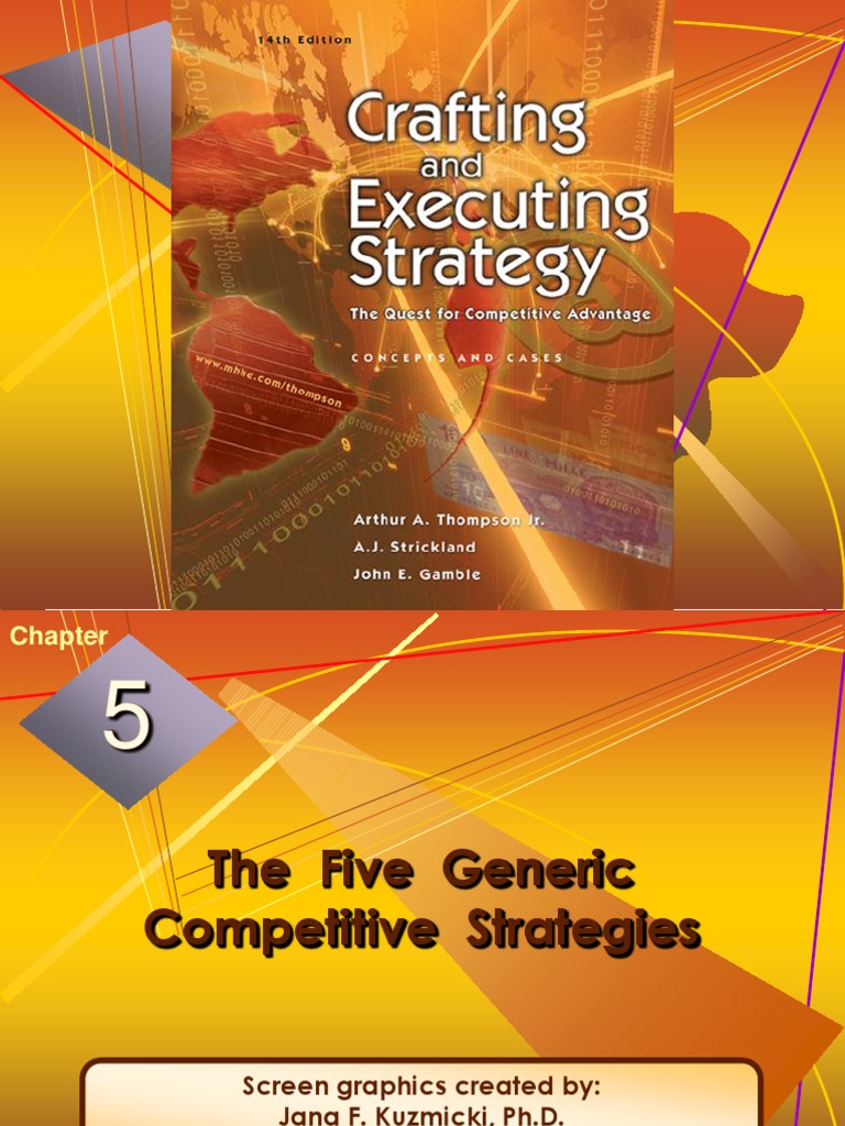Crafting and Executing Stratagy Chapter 5 | PDF