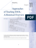 Methods/Approaches of Teaching ESOL