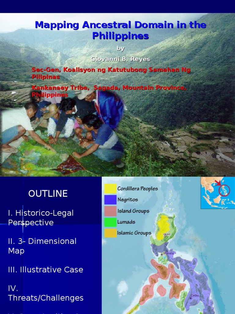 Ancestral Domain Mapping in the Philippines | PDF | Philippines ...
