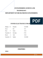 Power Electronics Project