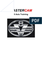 MasterCAM 5 Ax Training