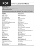 Download Top 100 Education Websites by tbdanastaff SN2264072 doc pdf