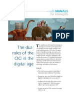 Deloitte - Dual Roles of The CIO