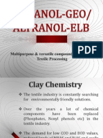 Altranol GEO - Clay Based Textile Pretreatment Specialities.