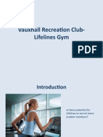 Vauxhall Recreation Club - Lifelines Gym