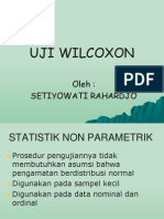 Uji Wilcoxon