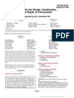 Guide For The Design, Construction, (Reapproved 1999) and Repair of Ferrocement