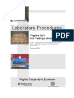 Laboratory Procedures: Virginia Tech Soil Testing Laboratory