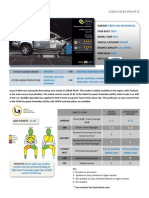 Isuzu D-Max Asean Ncap