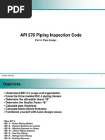 API 570 Part 2 - Pipe Design