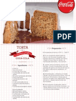 Recetas Coca-Cola Torta DeZanahoria
