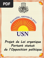 Download Projet de Loi Organique Portant Statut de lOpposition Politique by Kristin Bass SN226462001 doc pdf