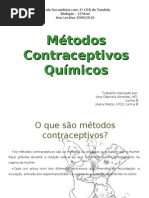 Métodos de Contracepção Químicos